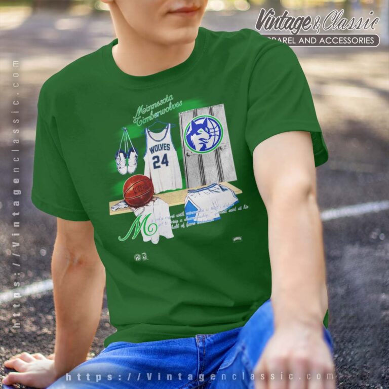 NBA Minnesota Timberwolves Graphic Forest Green T Shirt NBA Minnesota Timberwolves Graphic Forest Green T Shirt