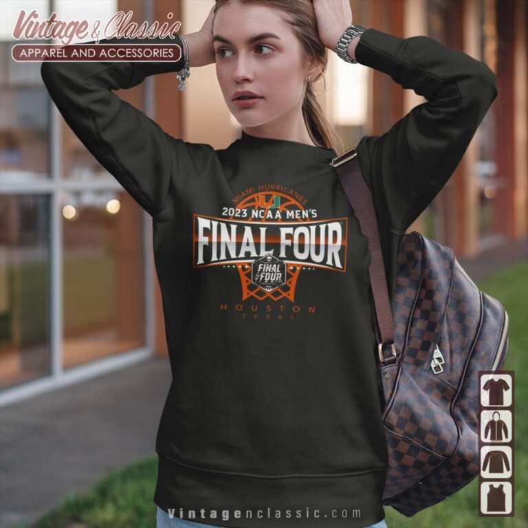 NCAA Final Four Miami Hurricanes Sweetshirt NCAA Final Four Miami Hurricanes Sweetshirt