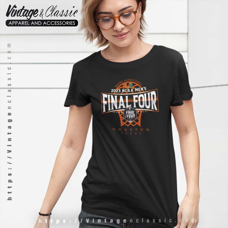 NCAA Final Four Miami Hurricanes Tshirt Women NCAA Final Four Miami Hurricanes Tshirt Women
