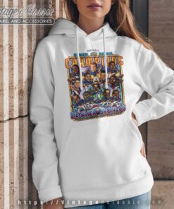 NFL Denver Broncos Caricature Super Bowl Woman Hoodie
