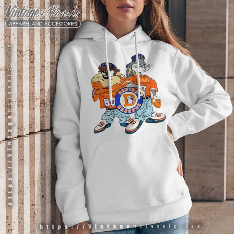 NFL Denver Broncos Looney Tunes Woman Hoodie NFL Denver Broncos Looney Tunes Woman Hoodie