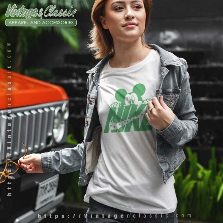 NIKE Mickey St Patricks Day Tshirt NIKE Mickey St Patricks Day Tshirt