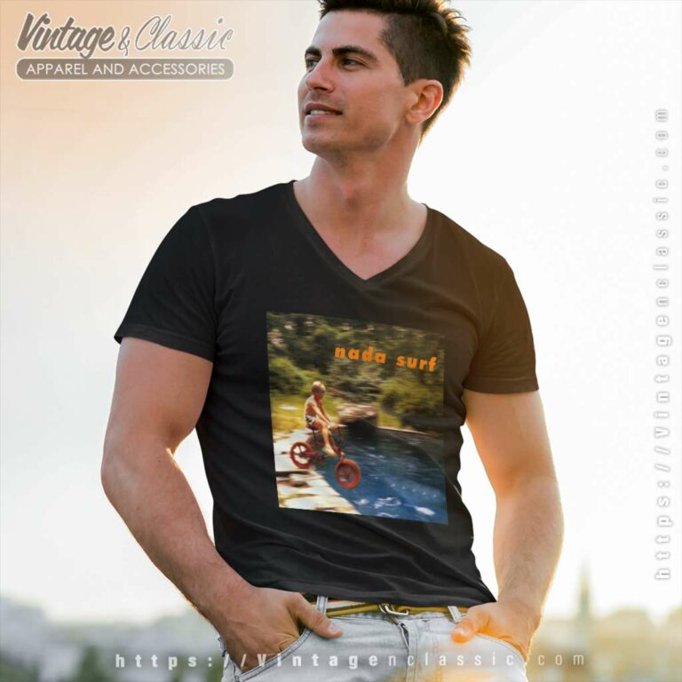 Nada Surf High Low Shirt V Neck TShirt Nada Surf High Low Shirt V Neck TShirt