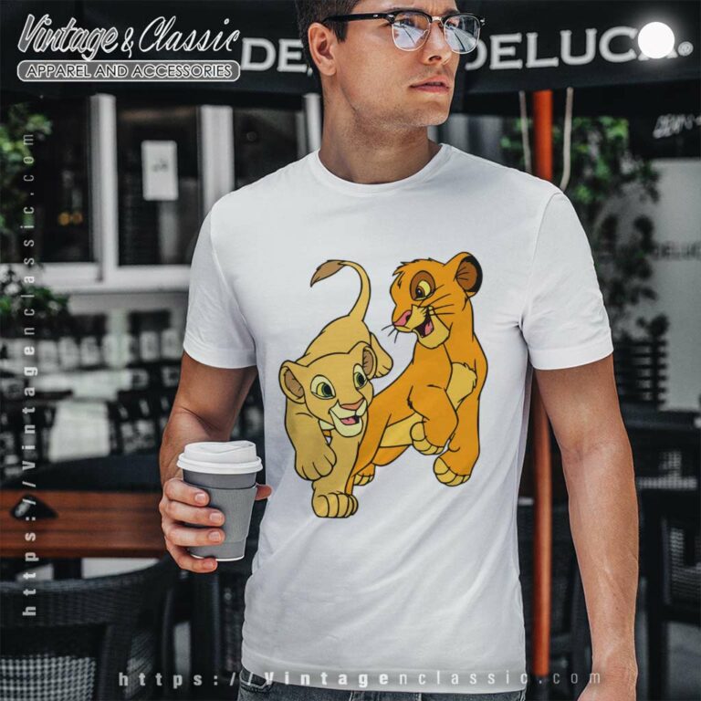Nala And Simba The Lion King T Shirt Nala And Simba The Lion King T Shirt