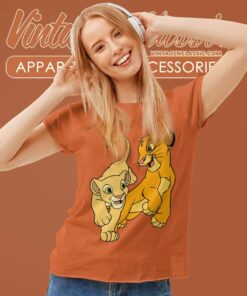 Nala And Simba The Lion King Shirt 5 Nala And Simba The Lion King Women TShirt