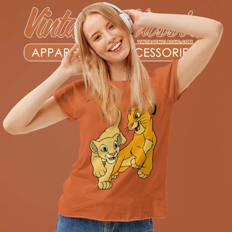 Nala And Simba The Lion King Women TShirt Nala And Simba The Lion King Women TShirt
