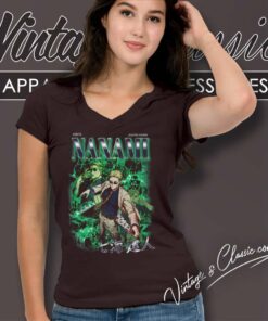 Nanami Kento Anime Shirt Jujutsu Kaisen V Neck TShirt