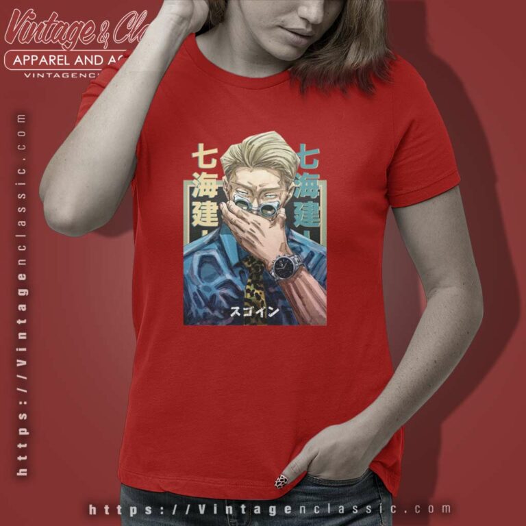 Nanami Kento Manga Lover Shirt Jujutsu Kaisen Women TShirt Nanami Kento Manga Lover Shirt Jujutsu Kaisen Women TShirt