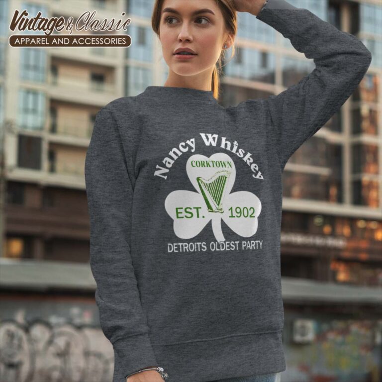 Nancy Whiskey Corktown Detroit Crewneck Sweatshirt Nancy Whiskey Corktown Detroit Crewneck Sweatshirt