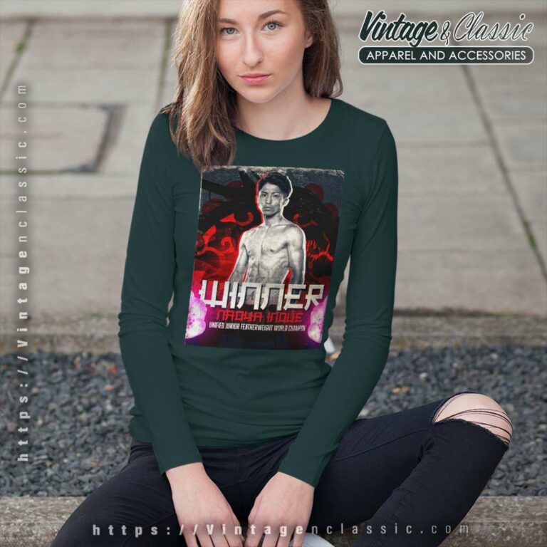 Naoya Inoue Boxing Legend Long Sleeve Tee Naoya Inoue Boxing Legend Long Sleeve Tee