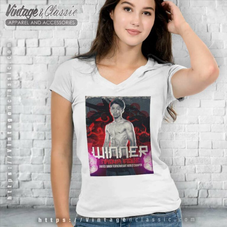 Naoya Inoue Boxing Legend V Neck TShirt Naoya Inoue Boxing Legend V Neck TShirt