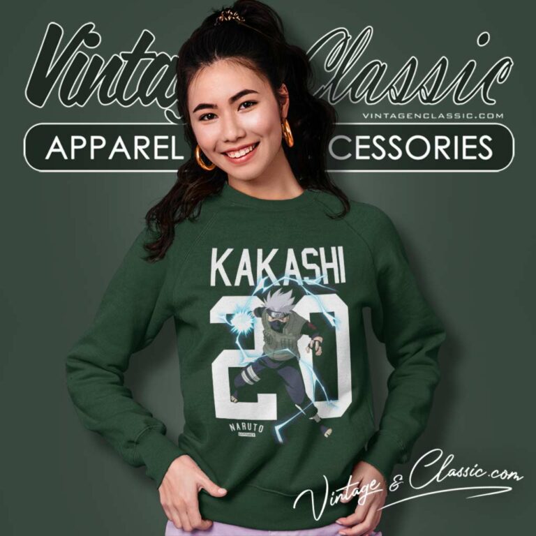 Naruto Hatake Kakashi Graphic Sweatshirt Naruto Hatake Kakashi Graphic Sweatshirt