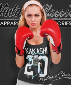 Naruto Hatake Kakashi Graphic Tank Top Racerback
