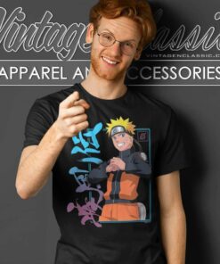 Naruto Shippuden Naruto Kanji Frame T Shirt