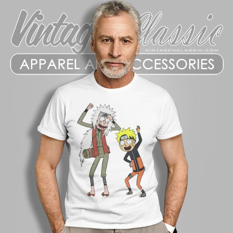 Naruto X Rick And Morty T Shirt Naruto X Rick And Morty T Shirt