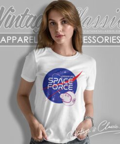 Nasa Peppa Pig Space Force Women T Shirt
