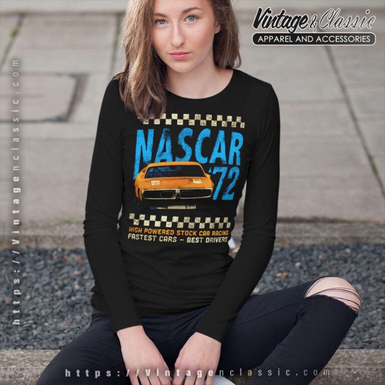 Nascar 72 Classics Stock Car Long Sleeve Tee Nascar 72 Classics Stock Car Long Sleeve Tee