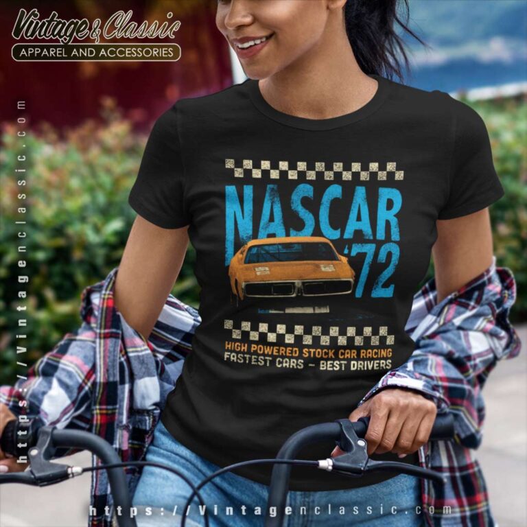 Nascar 72 Classics Stock Car Women TShirt Nascar 72 Classics Stock Car Women TShirt