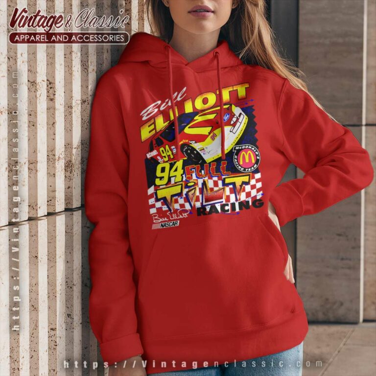Nascar Bill Elliott Mcdonalds Race Team Hoodie Nascar Bill Elliott Mcdonalds Race Team Hoodie