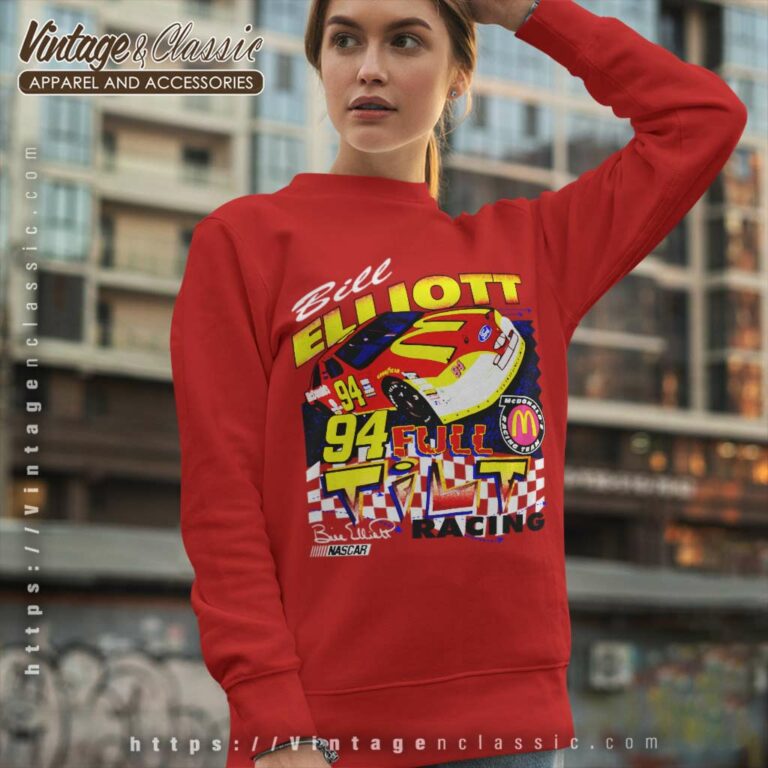 Nascar Bill Elliott Mcdonalds Race Team Sweatshirt Nascar Bill Elliott Mcdonalds Race Team Sweatshirt