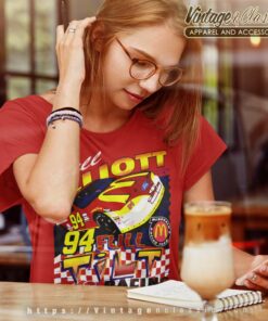 Nascar Bill Elliott Mcdonalds Race Team Women TShirt