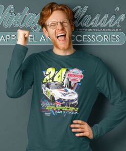 Nascar Byron 24 Chicago Valvoline Long Sleeve Tee