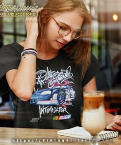 Nascar Dale Earnhardt Intimidator Vintage Women TShirt