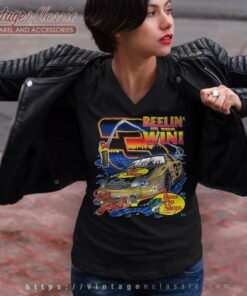 Nascar Dale Earnhardt Reelin In The Win V Neck TShirt