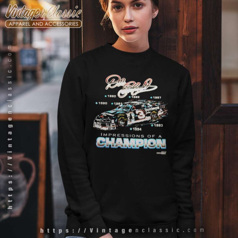 Nascar Dale Earnhardt Sr 7 Time Champion Vintage Sweatshirt Nascar Dale Earnhardt Sr 7 Time Champion Vintage Sweatshirt