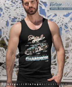 Nascar Dale Earnhardt Sr 7 Time Champion Vintage Tank Top Racerback