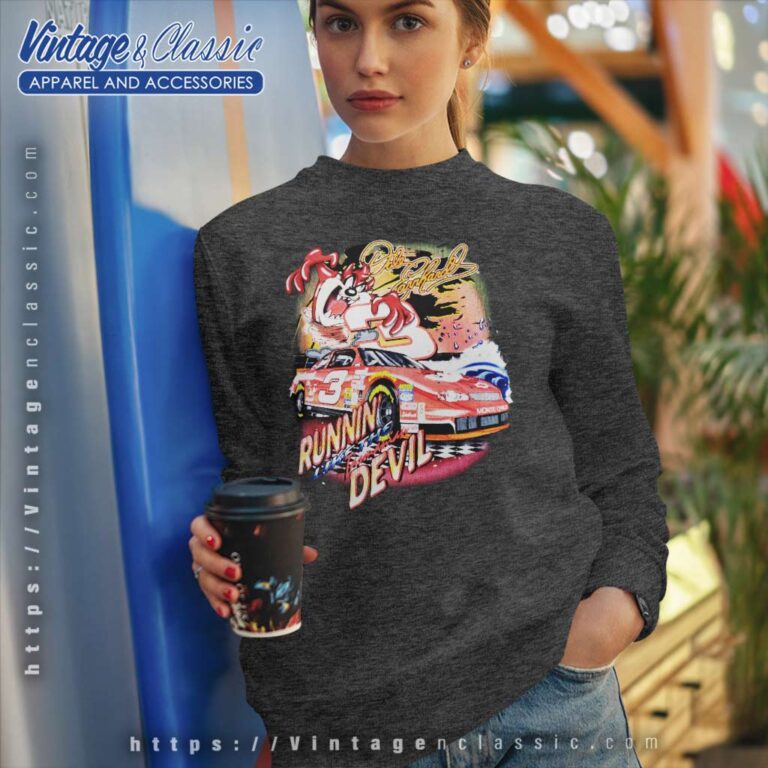Nascar Dale Earnhardt Tasmanian Devil Sweatshirt Nascar Dale Earnhardt Tasmanian Devil Sweatshirt