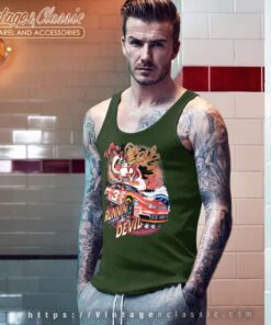 Nascar Dale Earnhardt Tasmanian Devil Tank Top Racerback
