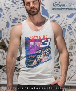 Nascar Dale Earnhardt The Man Vintage Tank Top Racerback