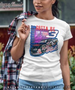 Nascar Dale Earnhardt The Man Vintage Women TShirt