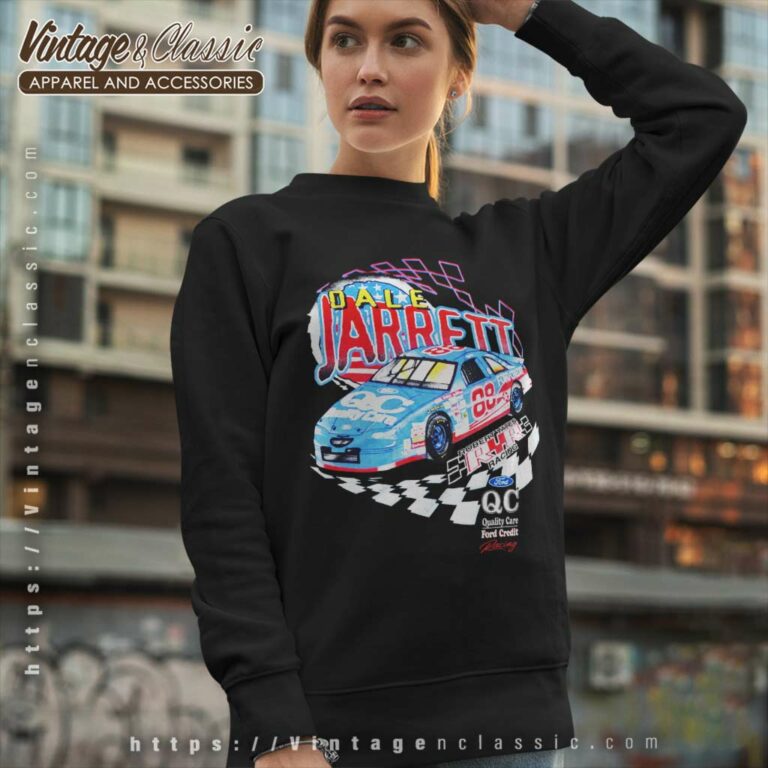 Nascar Dale Jarrett Quality Care Ford Racing Sweatshirt 1 Nascar Dale Jarrett Quality Care Ford Racing Sweatshirt 1