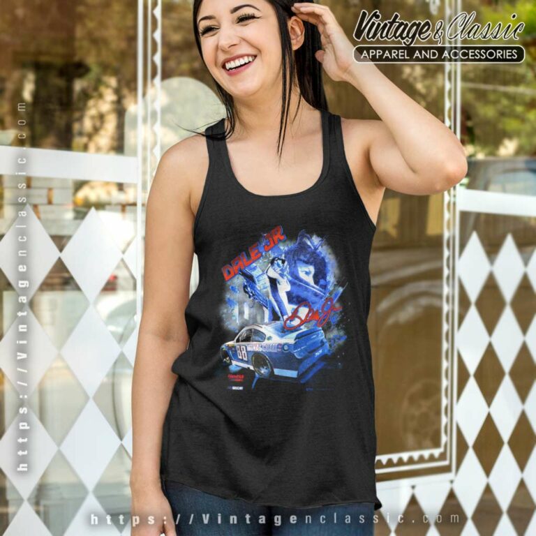 Nascar Dale Jr National Guard Tank Top Racerback Nascar Dale Jr National Guard Tank Top Racerback