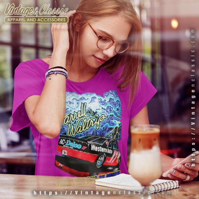 Nascar Darrell Waltrip Women TShirt Nascar Darrell Waltrip Women TShirt