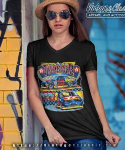 Nascar Davie Allison Black Thunder V Neck TShirt