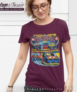 Nascar Davie Allison Black Thunder Women TShirt