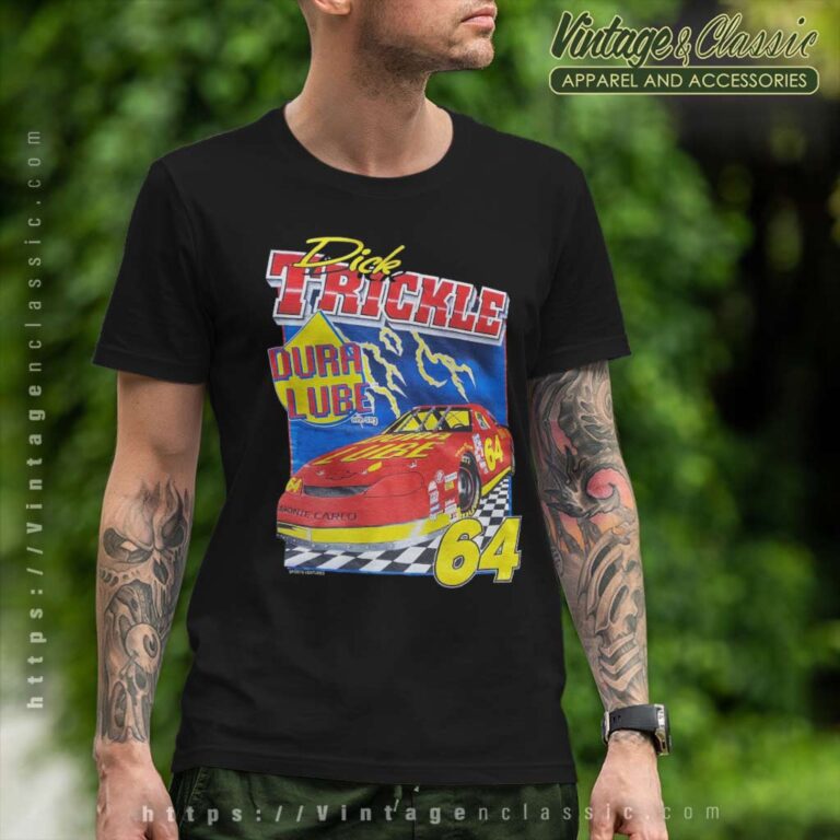 Nascar Dick Trickle 64 Dura Lube Vintage T Shirt Nascar Dick Trickle 64 Dura Lube Vintage T Shirt