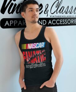 Nascar Fanatic Get In It To Win It Racing Tank Top Racerback
