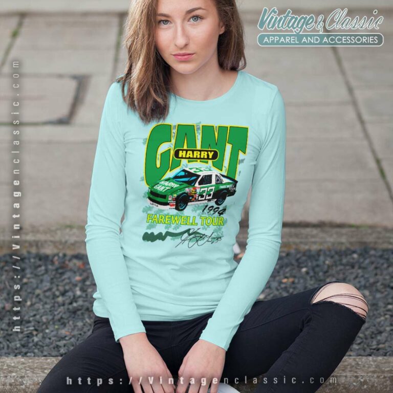 Nascar Harry Gant Farewell Tour Long Sleeve Tee Nascar Harry Gant Farewell Tour Long Sleeve Tee