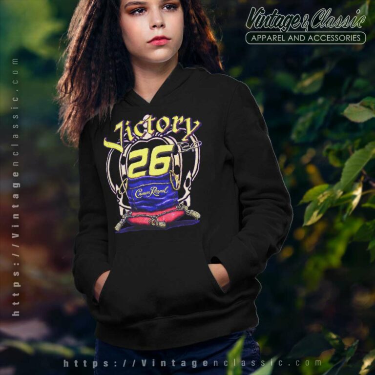Nascar Jamie Mcmurray 26 Crown Royal Racing Vintage Hoodie Nascar Jamie Mcmurray 26 Crown Royal Racing Vintage Hoodie