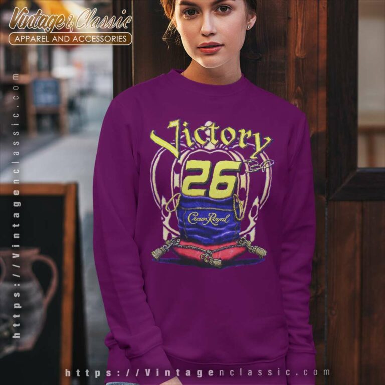 Nascar Jamie Mcmurray 26 Crown Royal Racing Vintage Sweatshirt Nascar Jamie Mcmurray 26 Crown Royal Racing Vintage Sweatshirt