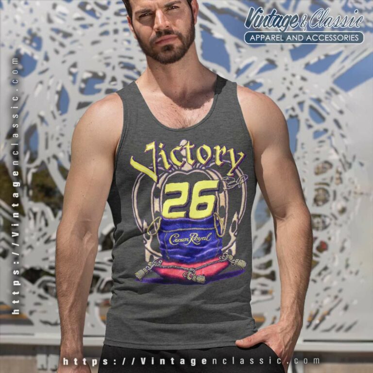Nascar Jamie Mcmurray 26 Crown Royal Racing Vintage Tank Top Racerback Nascar Jamie Mcmurray 26 Crown Royal Racing Vintage Tank Top Racerback