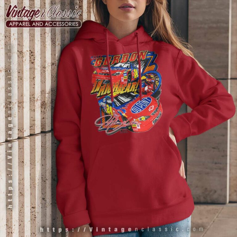 Nascar Jeff Gordon In High Gear Vintage Hoodie 1 Nascar Jeff Gordon In High Gear Vintage Hoodie 1