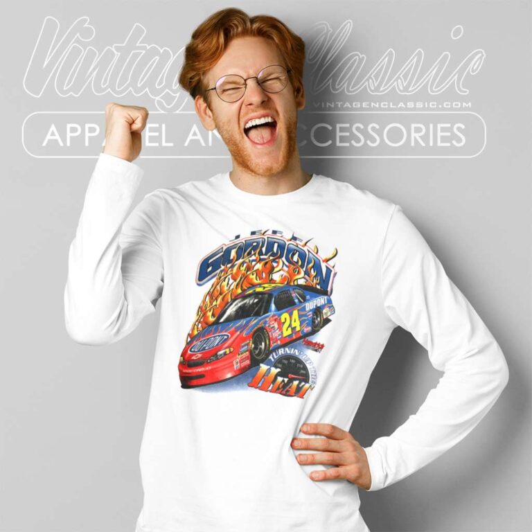 Nascar Jeff Gordon Long Sleeve Tee Nascar Jeff Gordon Long Sleeve Tee