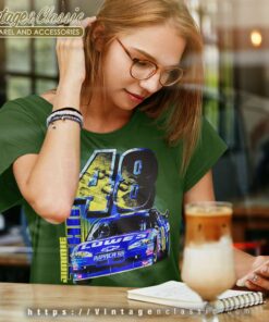 Nascar Jimmie Johnson 48 Lowes Shirt 5 Nascar Jimmie Johnson 48 Lowes Women TShirt