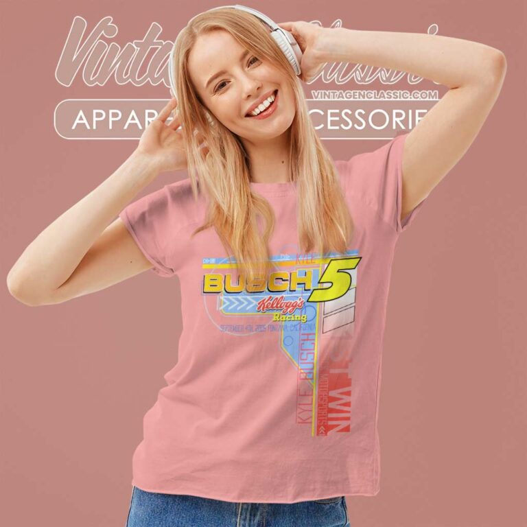 Nascar Kyle Busch 5 Kelloggs Racing Women TShirt Nascar Kyle Busch 5 Kelloggs Racing Women TShirt