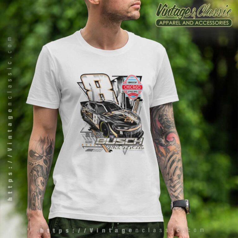 Nascar Kyle Busch 8 Chicago Street Race T Shirt Nascar Kyle Busch 8 Chicago Street Race T Shirt